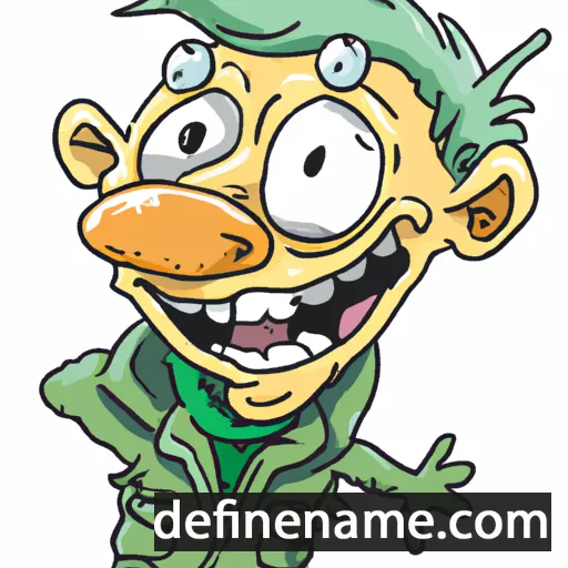 cartoon of the name Luonnotar