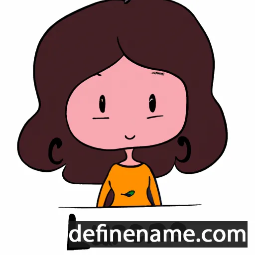 cartoon of the name Lurene