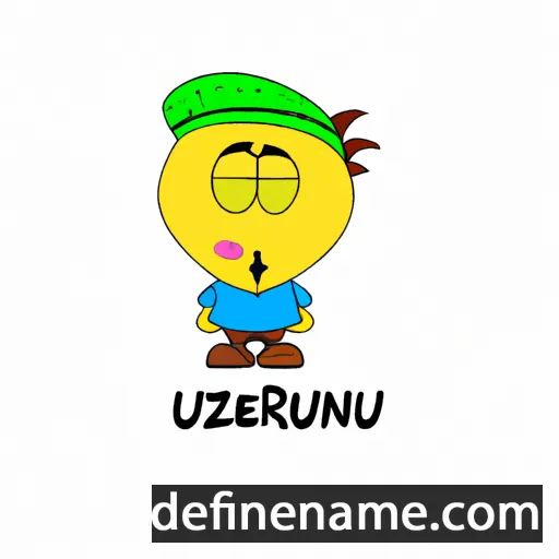 cartoon of the name Lurenzu