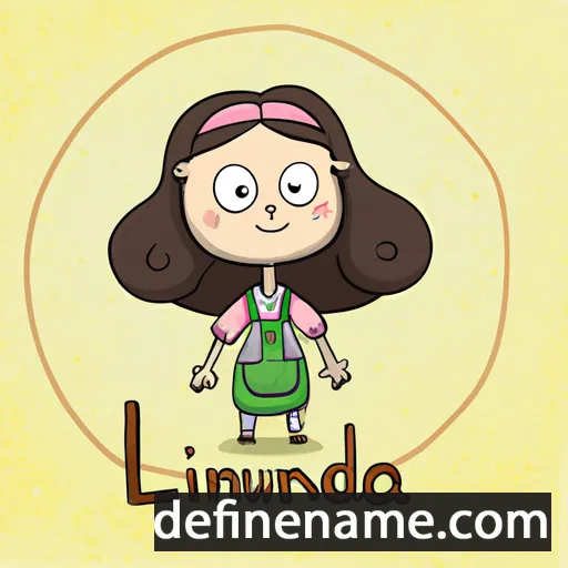 cartoon of the name Lurinda