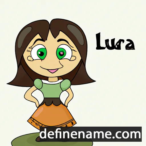 Lurla cartoon