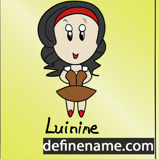 cartoon of the name Lurline