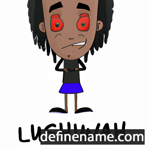 Lushawn cartoon