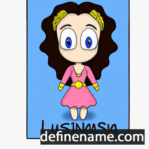 Lusianna cartoon