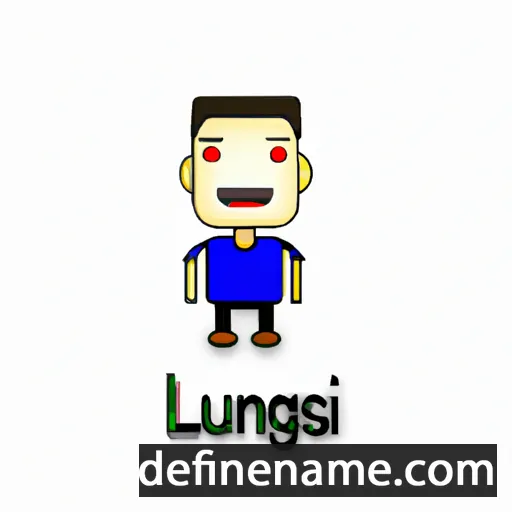 cartoon of the name Lusing