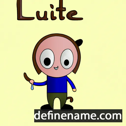 cartoon of the name Lutèce