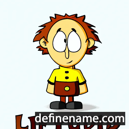 cartoon of the name Lutfryd