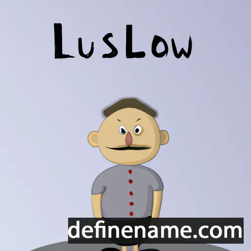 Lutosław cartoon