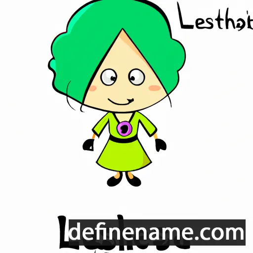 cartoon of the name Lutseia