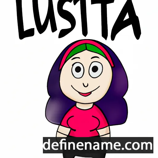 Lutsîa cartoon