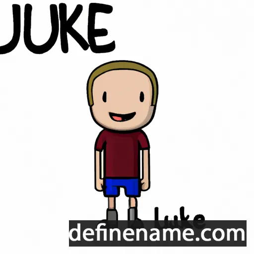 Luuke cartoon