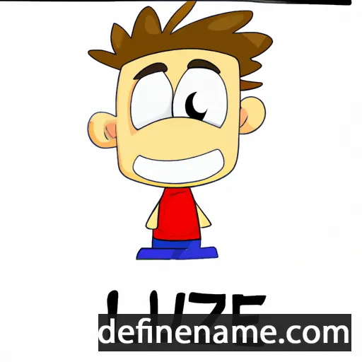 cartoon of the name Luzei