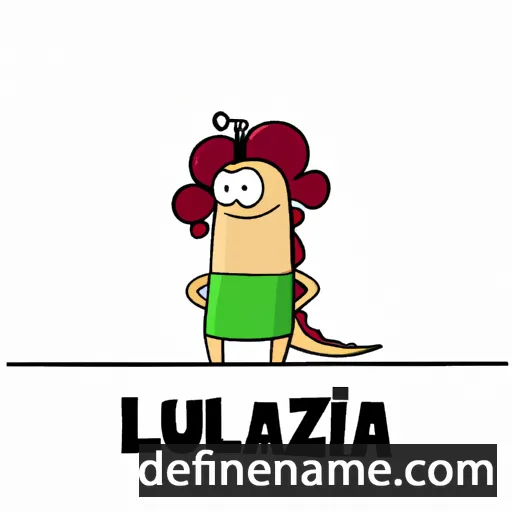 Luzilla cartoon