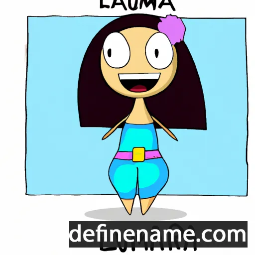 Luzmarina cartoon