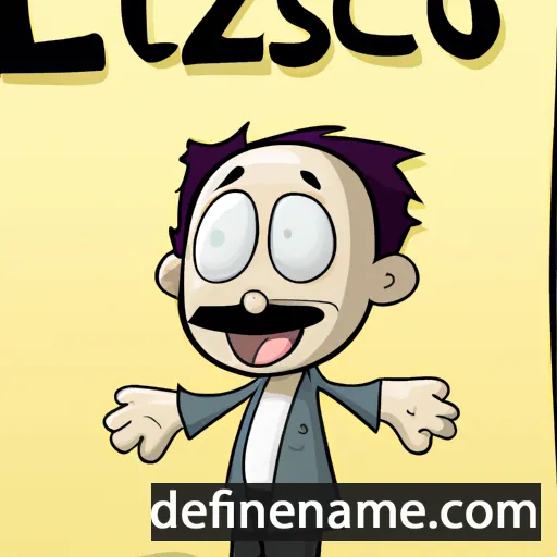 cartoon of the name Luzzasco