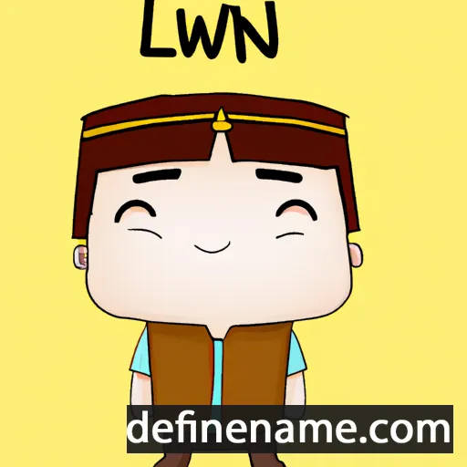 cartoon of the name Lwin