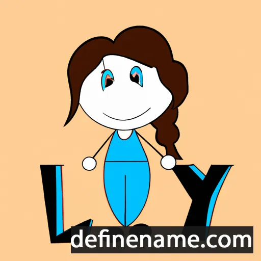 cartoon of the name Lý