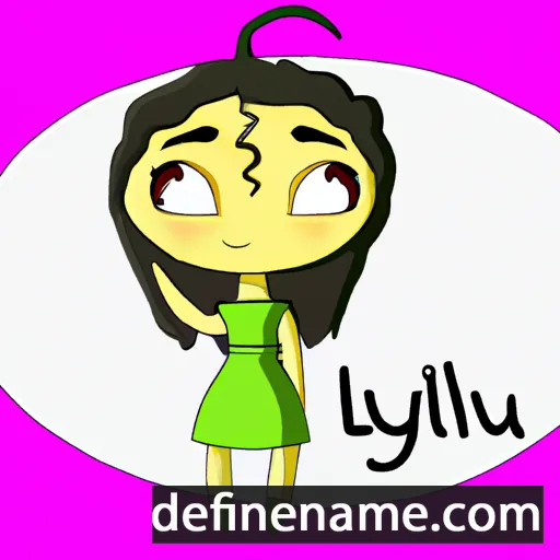 Lyalliu cartoon