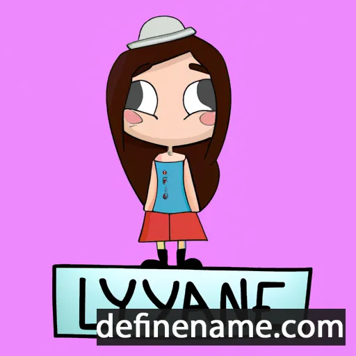 Lyanne cartoon