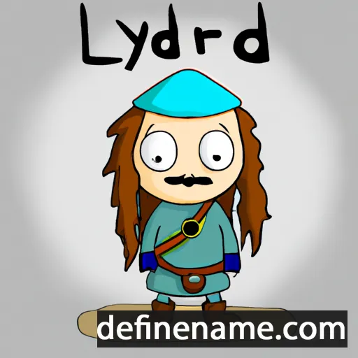 cartoon of the name Lýðar