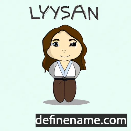 Lyaysan cartoon