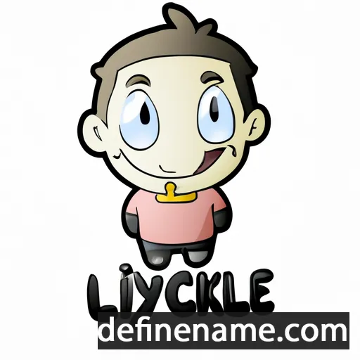 cartoon of the name Lyckle