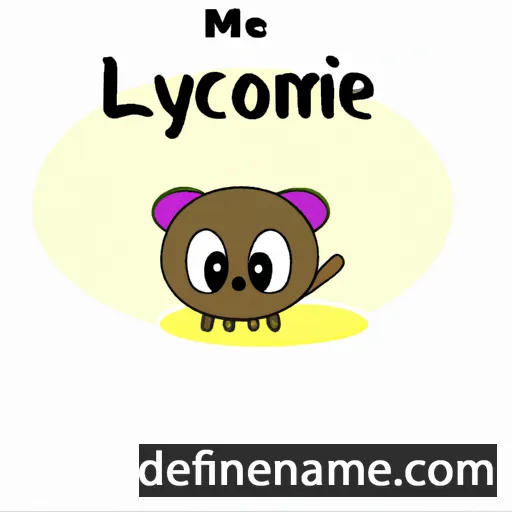 Lycomède cartoon