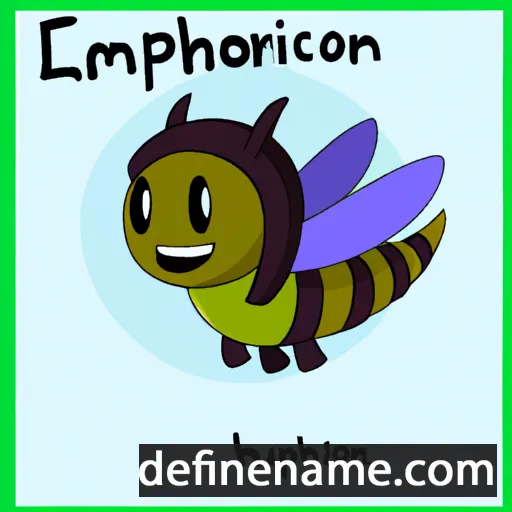 cartoon of the name Lycophron