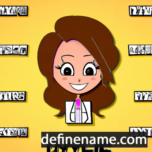 Lydiane cartoon