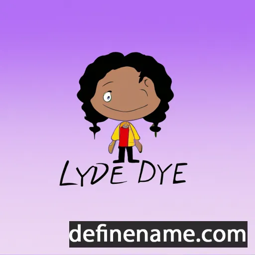 Lydwine cartoon