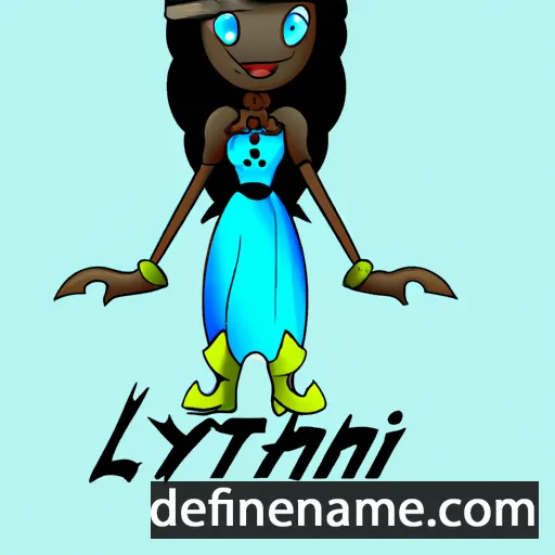 cartoon of the name Lynith