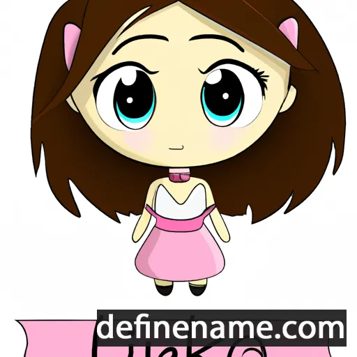 cartoon of the name Lynka