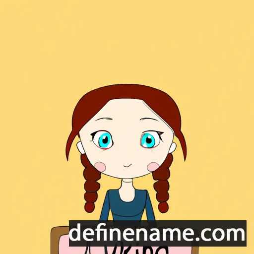 cartoon of the name Lynnika