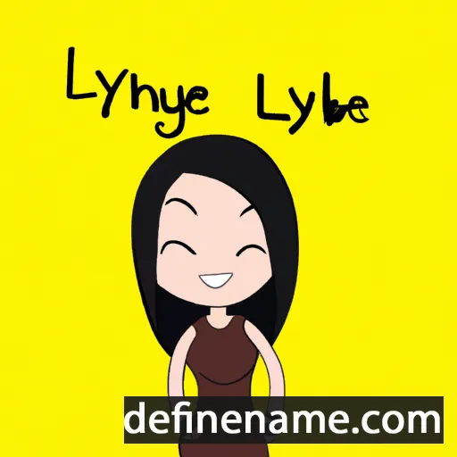 cartoon of the name Lynnlee