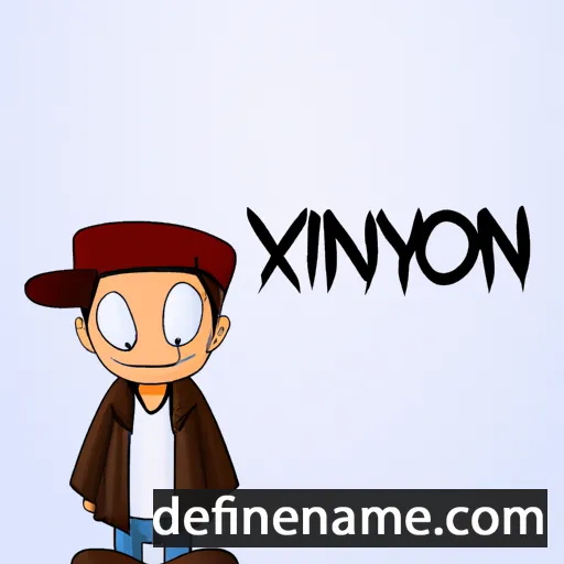 cartoon of the name Lynnox