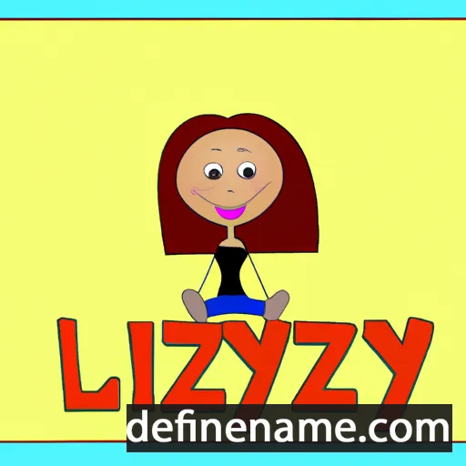 cartoon of the name Lynzy