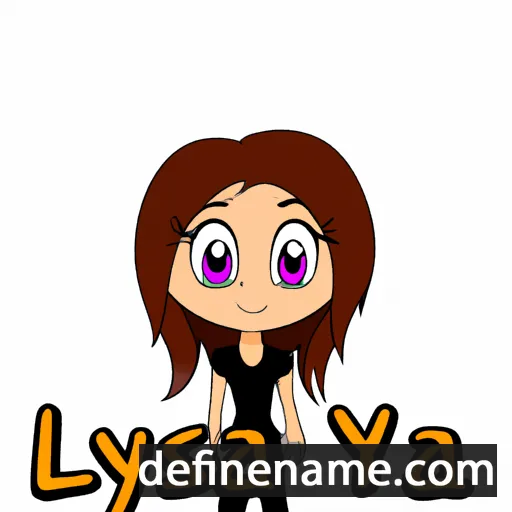 cartoon of the name Lysa