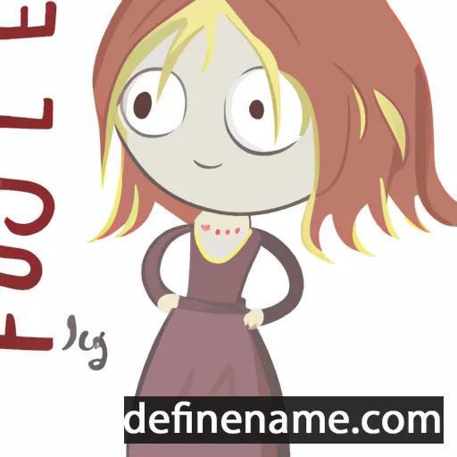 cartoon of the name Lyse