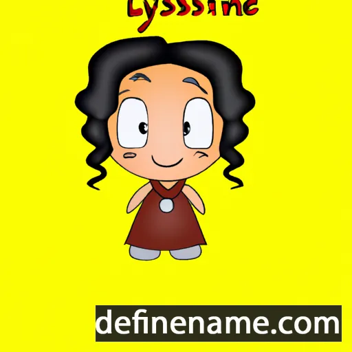 Lysianne cartoon