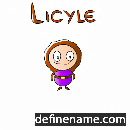 cartoon of the name Lysidice