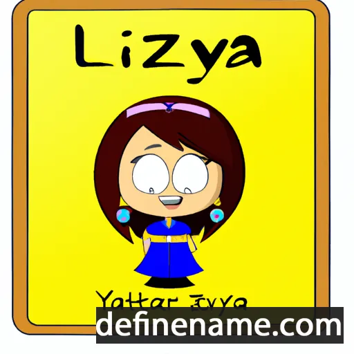 Lyza cartoon