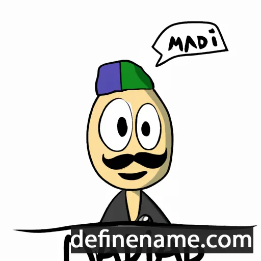 Ma'di cartoon