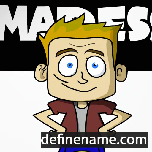 cartoon of the name Mádes