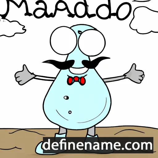 cartoon of the name Maddalo