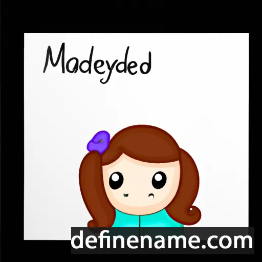 Maddelyn cartoon