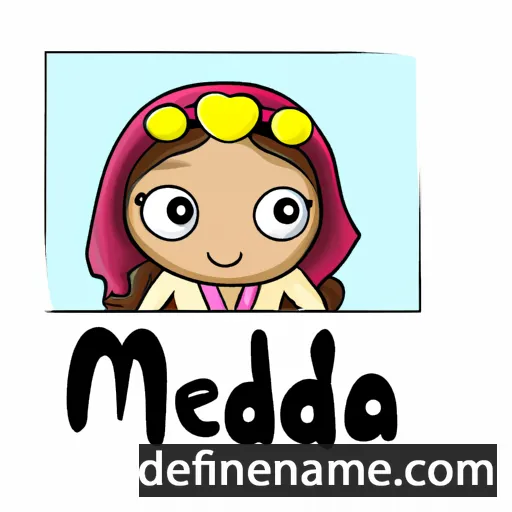 Madeeha cartoon