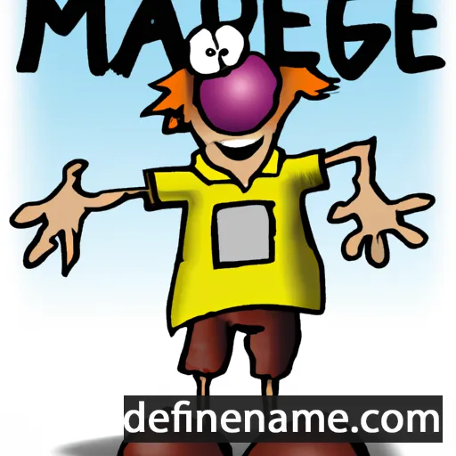 Madeg cartoon