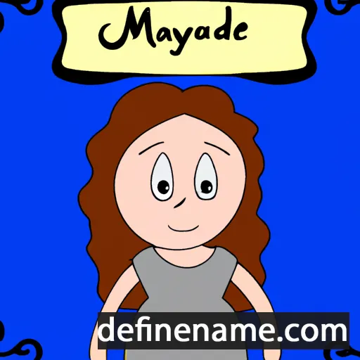 cartoon of the name Madelayne