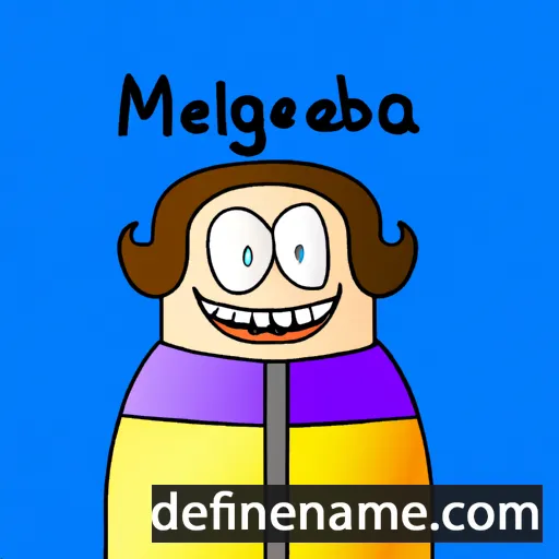 cartoon of the name Madelberga