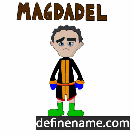 cartoon of the name Madelgar